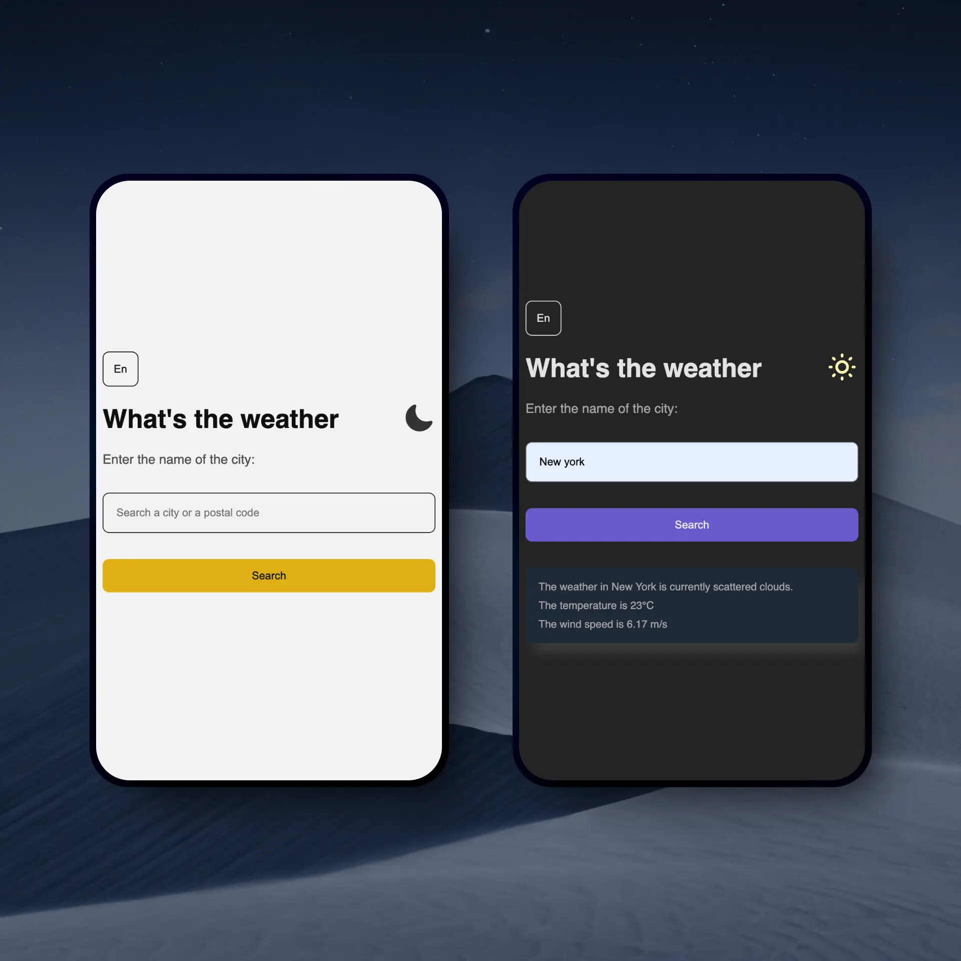 SS from Forecast Weather | OpenWeatherAPI